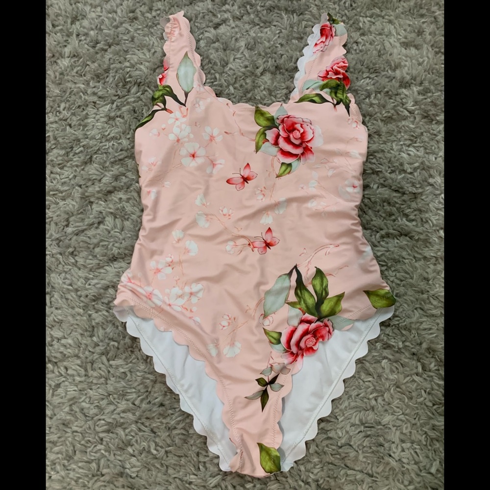 Scalloped One Piece